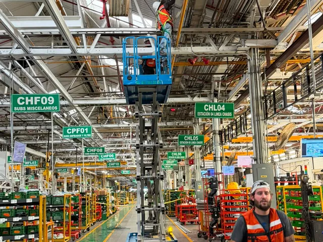 Mantenimiento en Línea de Producción